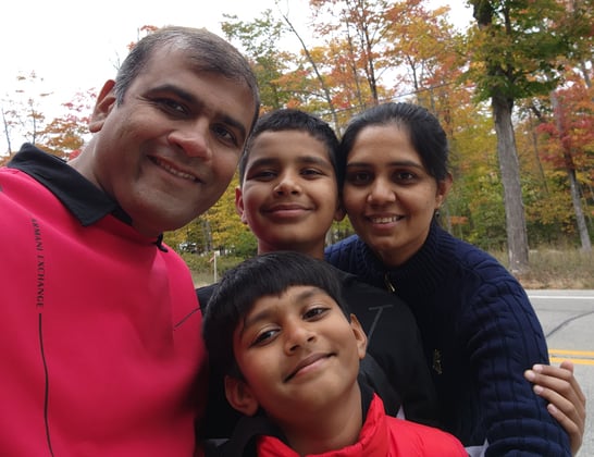 Swetha and Family