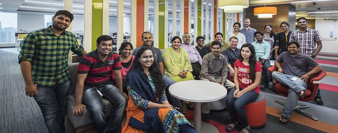 Team Members at the Hyderabad Office